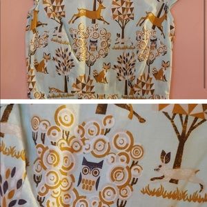 Retrolicious A Passing Prance dress Modcloth deer